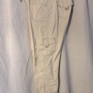 White House/Black Market , 3 pair for one price : size 6,color:tan, 7 pockets.